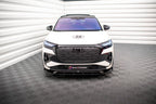 Front lip V.2 Audi Q4 e-tron Sportback S-line Mk1