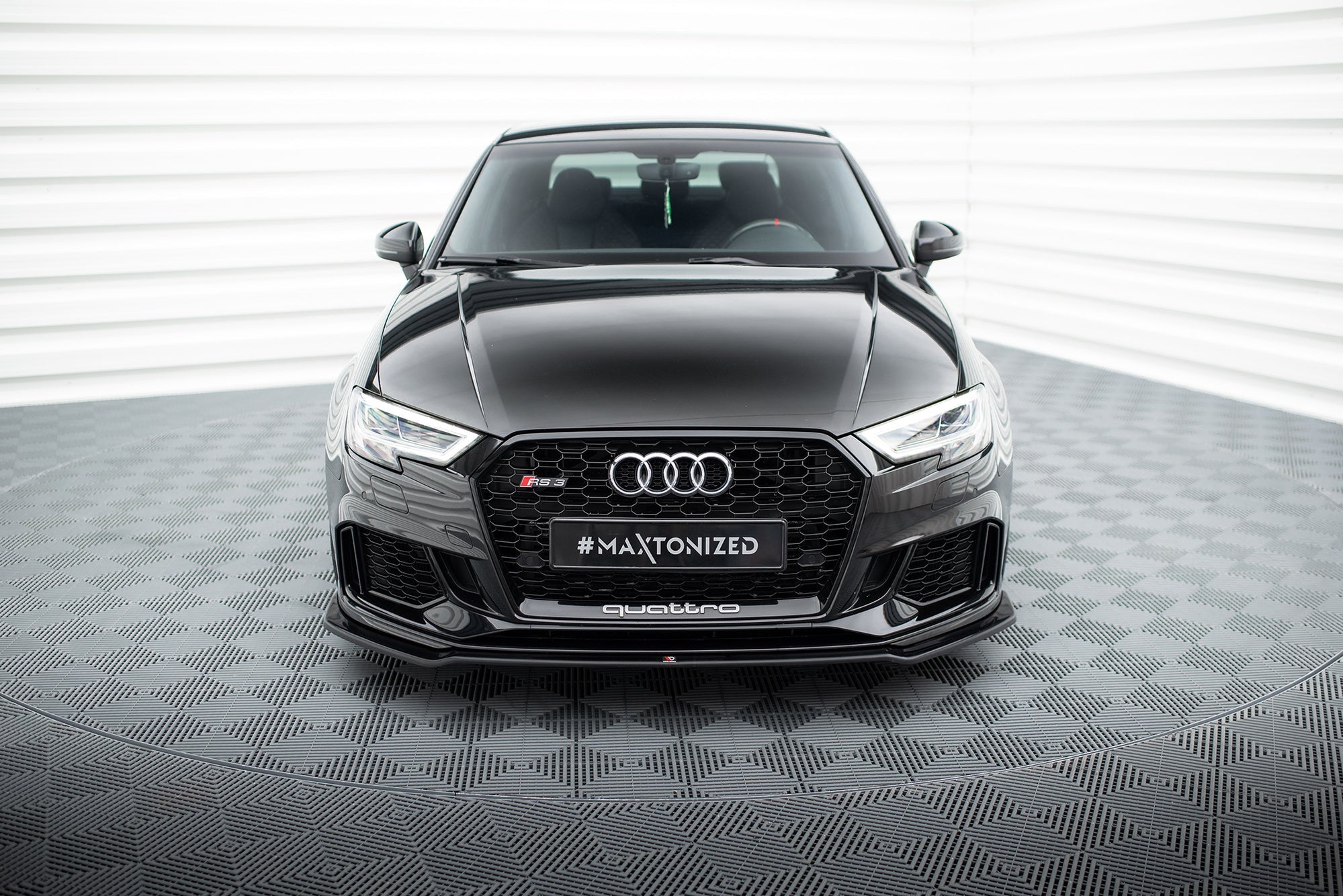 Lip delantero V.2 Audi RS3 Berlina / Sedán 8V Facelift