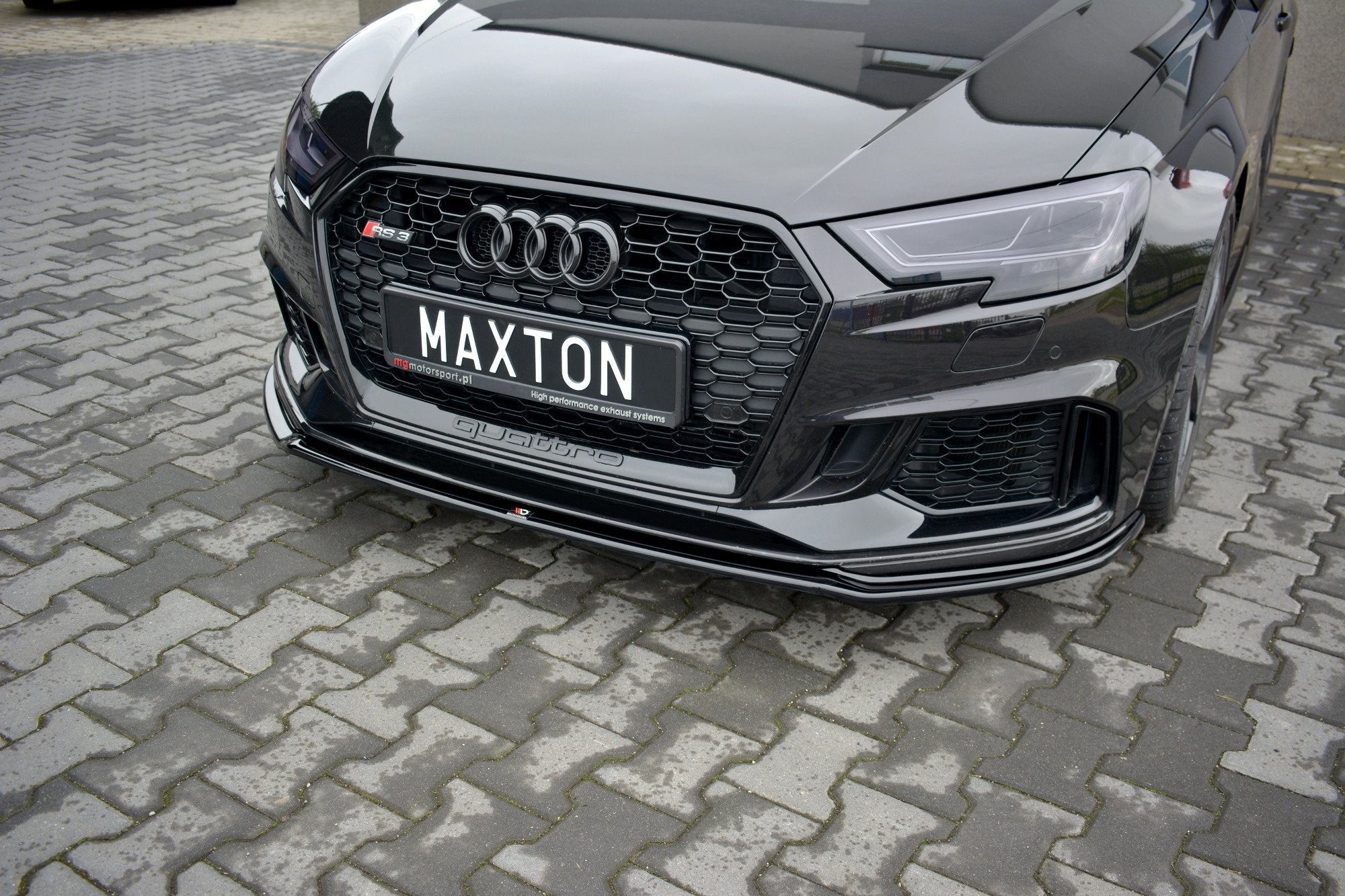 Lip delantero V.2 Audi RS3 Sportback 8V Facelift