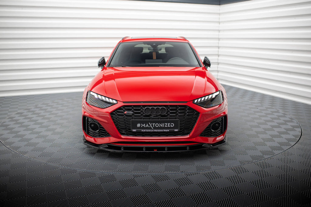 Front lip V.2 Audi RS4 B9 Facelift