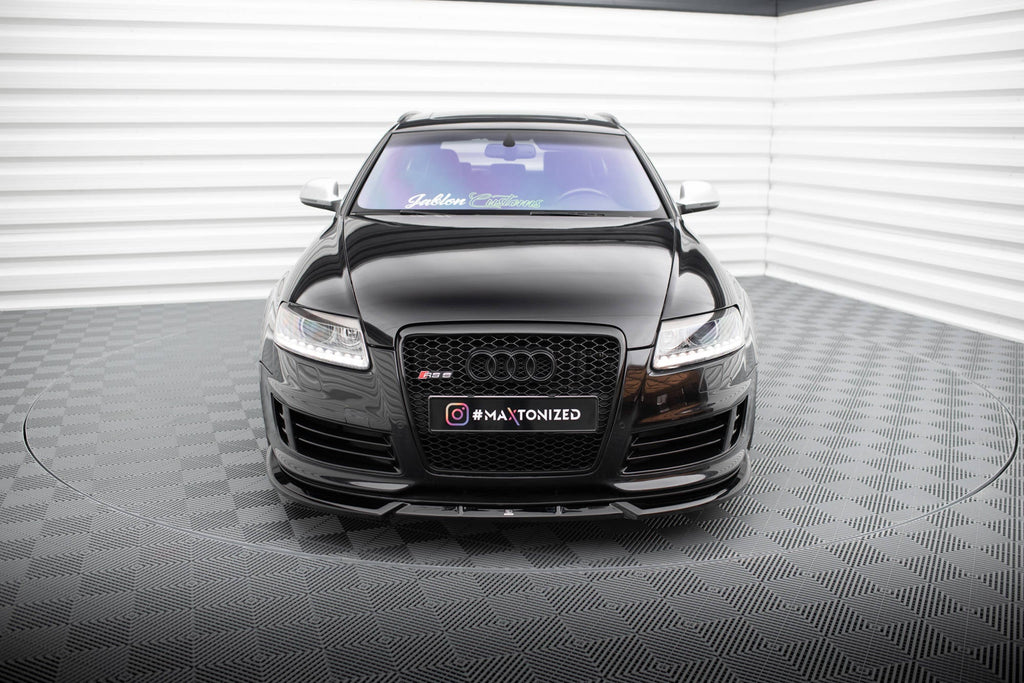 Front Lip V.2 Audi RS6 Avant C6