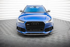 Front splitter V.2 Audi RS6 C7 / C7 Facelift Avant