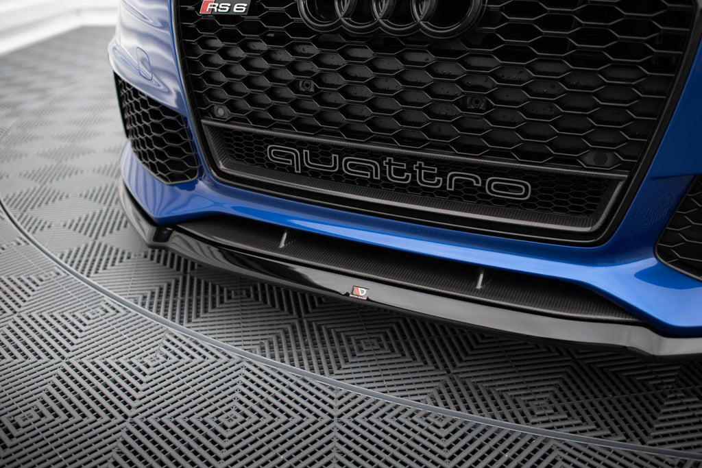 Front splitter V.2 Audi RS6 C7 / C7 Facelift Avant