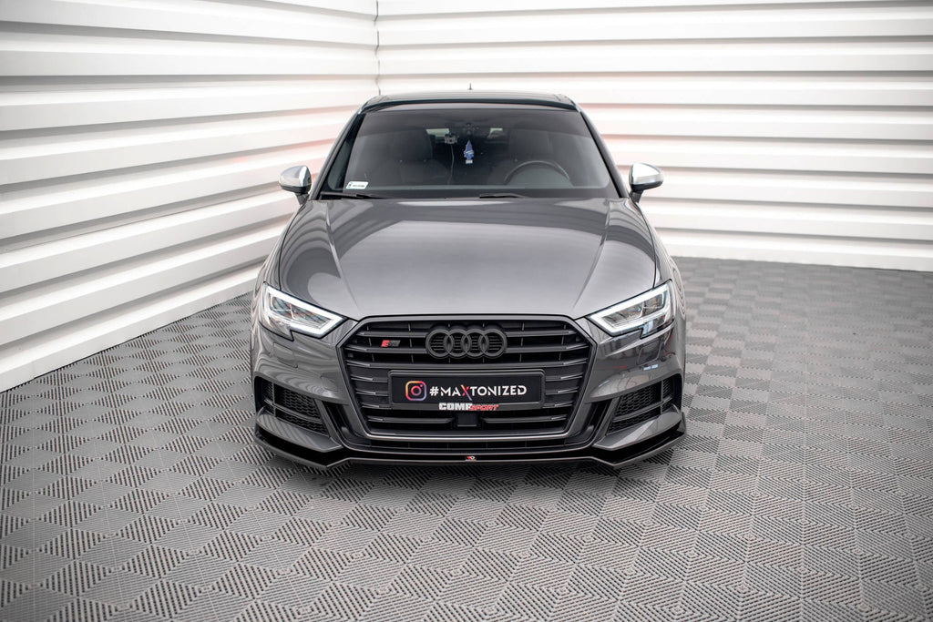Front Lip V.2 Audi S3 / A3 S-Line Sportback 8V Facelift