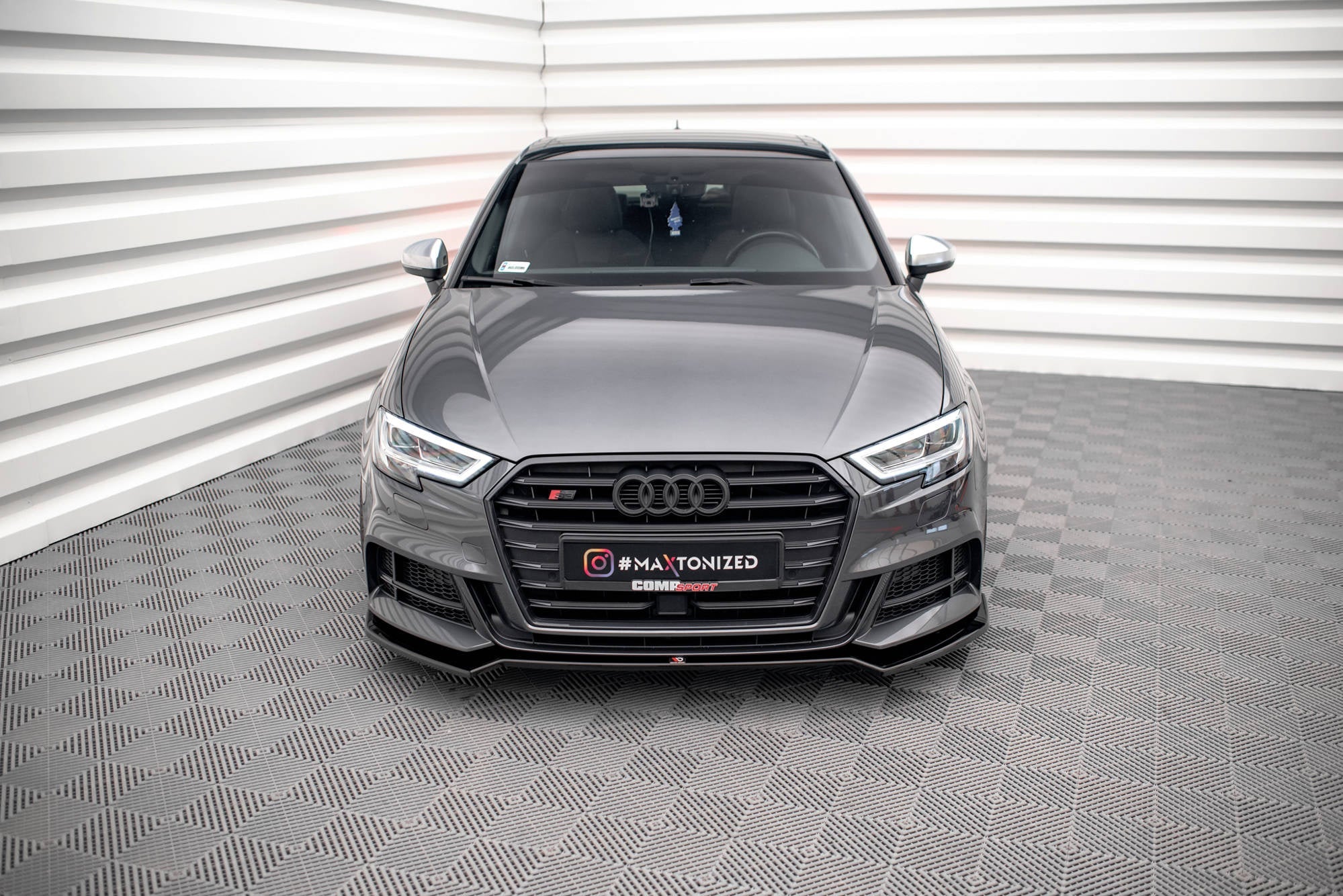 Lip delantero V.2 Audi S3 / A3 S-Line Sportback 8V Facelift