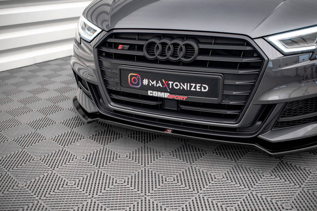 Front Lip V.2 Audi S3 / A3 S-Line Sportback 8V Facelift