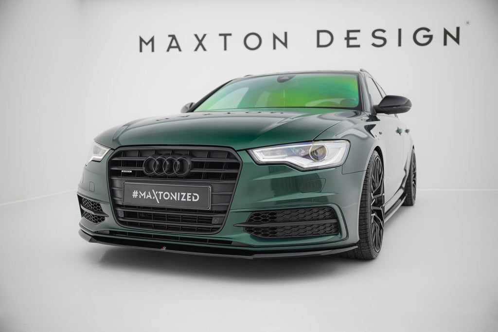 Front Lip V.2 Audi S6 / A6 S-Line C7