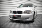 Front lip V.2 BMW 1 Series E81 Facelift