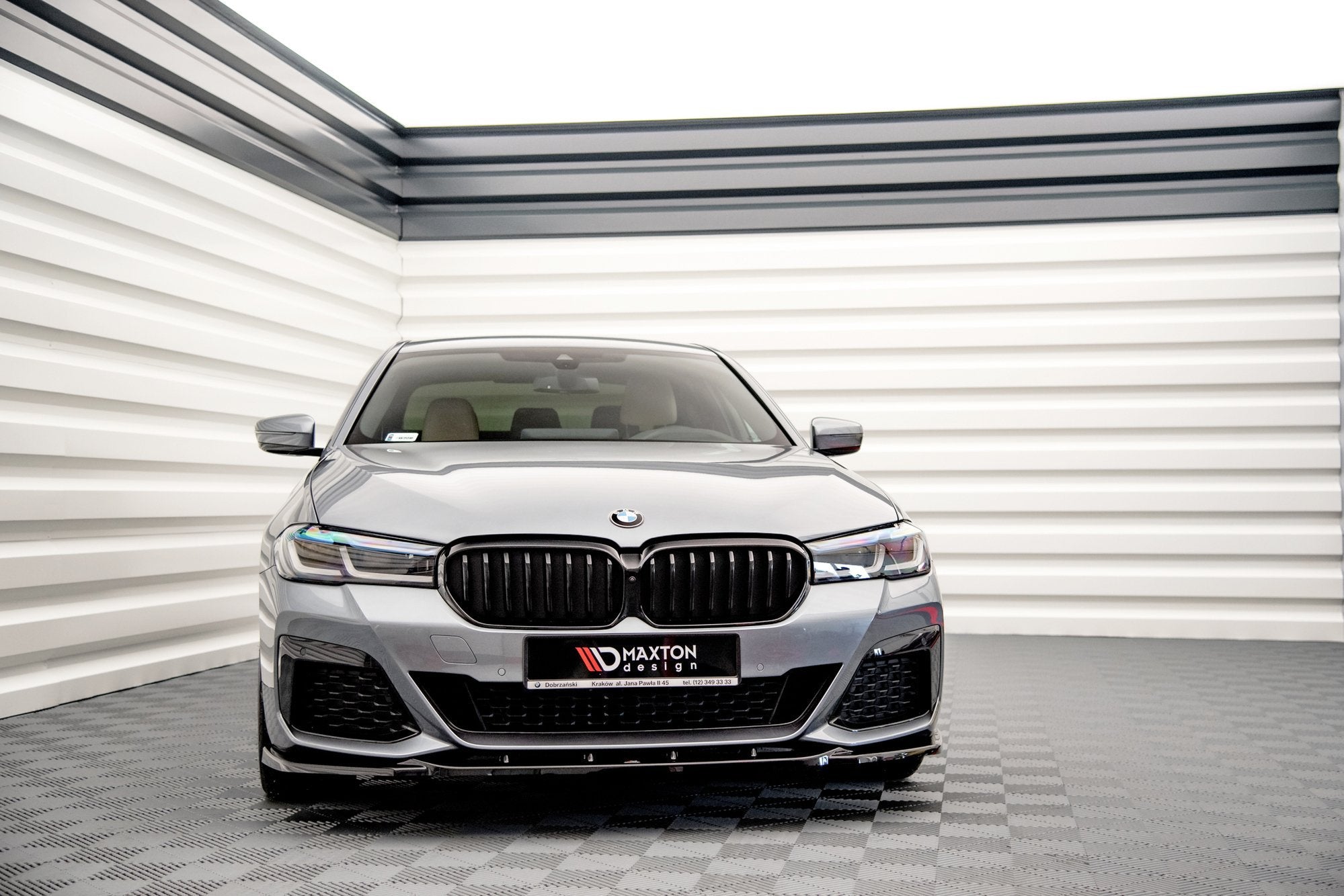Lip delantero V.2 BMW Serie 5 M-Pack / M550i / M550d Berlina / Sedán / Touring G30 / G31 Facelift