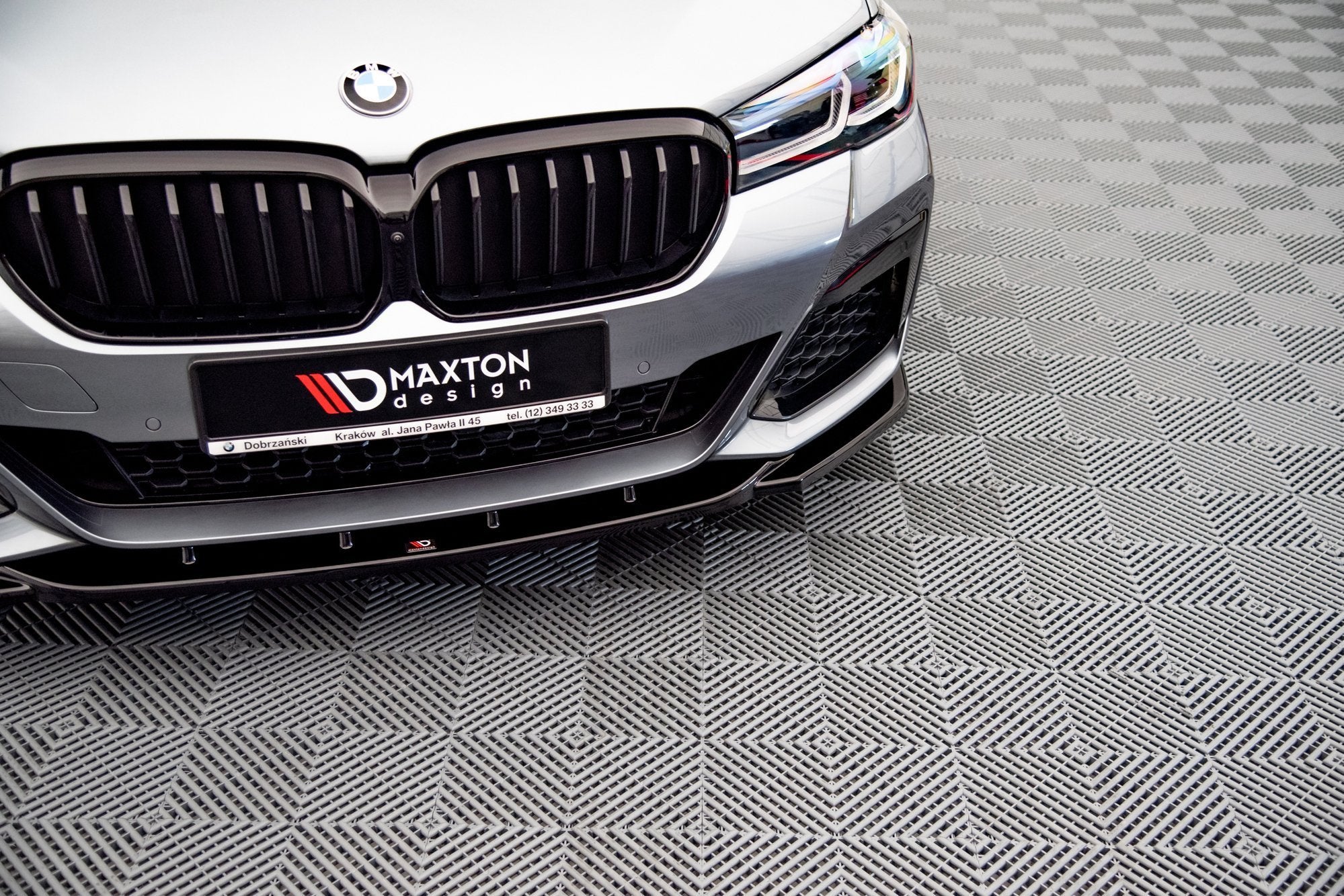 Lip delantero V.2 BMW Serie 5 M-Pack / M550i / M550d Berlina / Sedán / Touring G30 / G31 Facelift