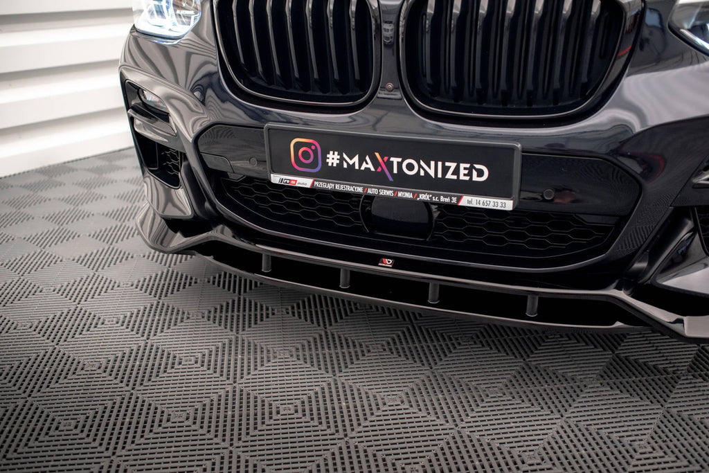Front splitter V.2 BMW X3 M40d / M40i / M-Pack G01