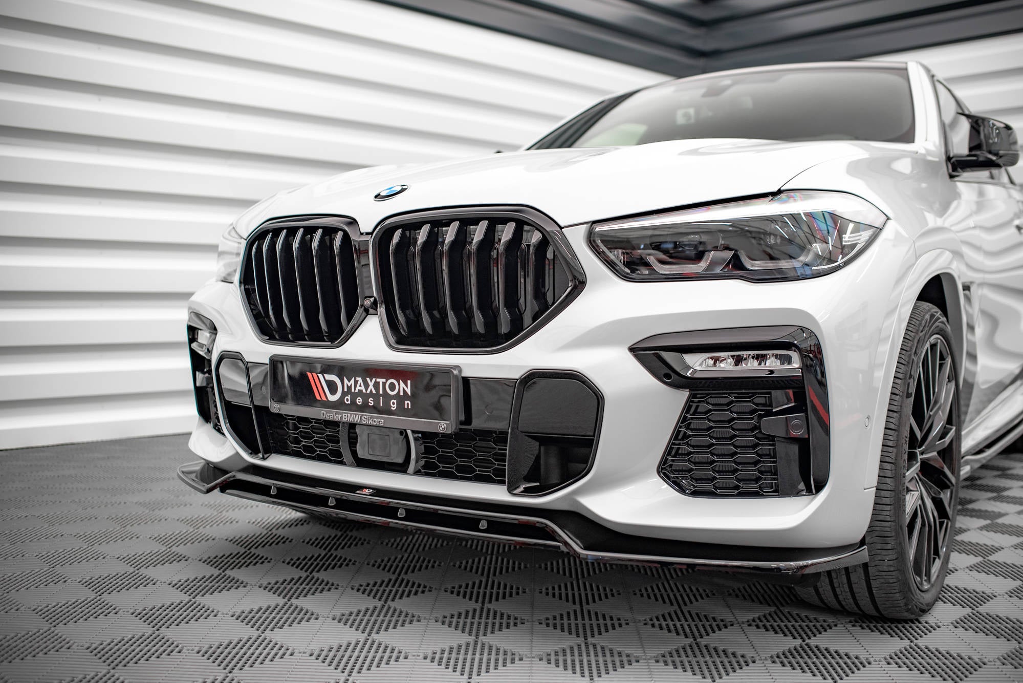 Lip delantero V.2 BMW X6 M-Pack G06