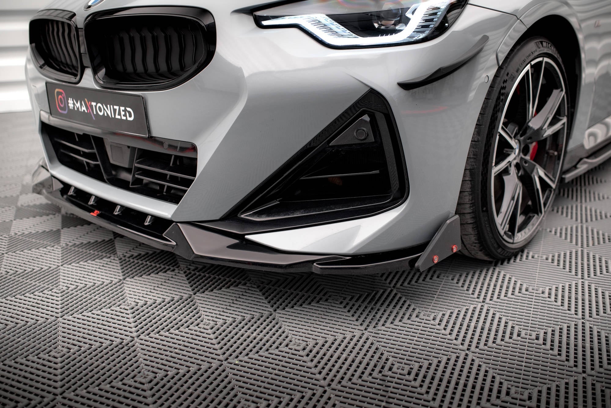 Lip Delantero V.2 + Flaps BMW Serie 2 Coupé M-Pack / M240i G42