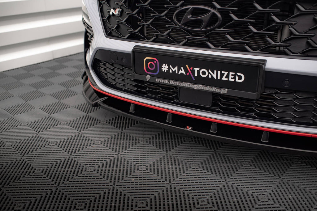 Front Lip V.2 + Flaps Hyundai Kona N Mk1