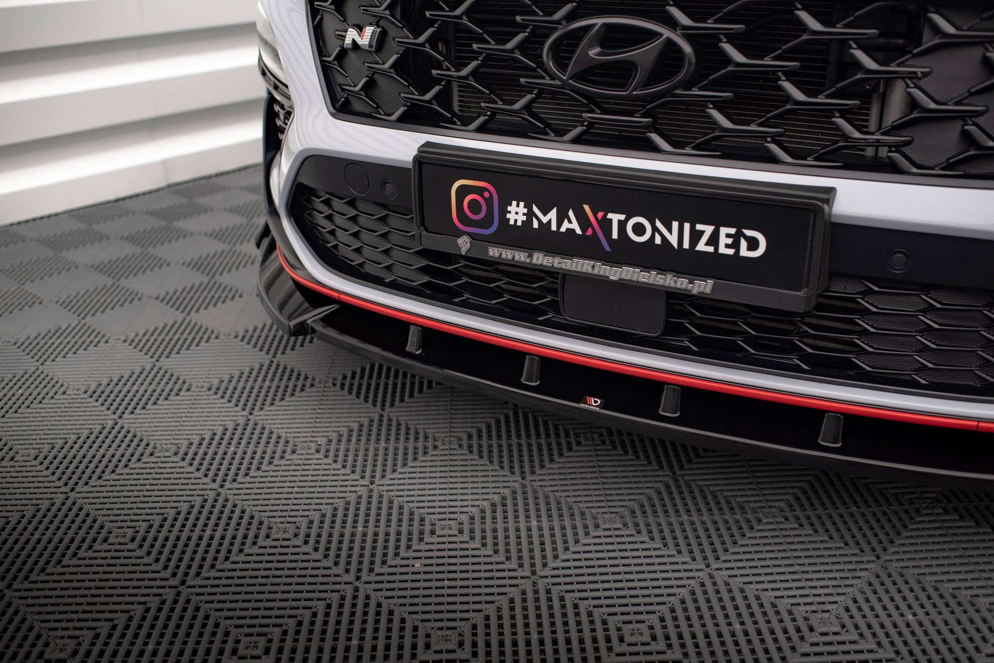 Lip Delantero V.2 + Flaps Hyundai Kona N Mk1