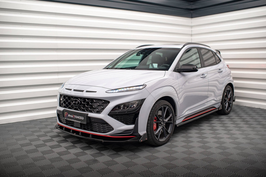 Front Lip V.2 + Flaps Hyundai Kona N Mk1