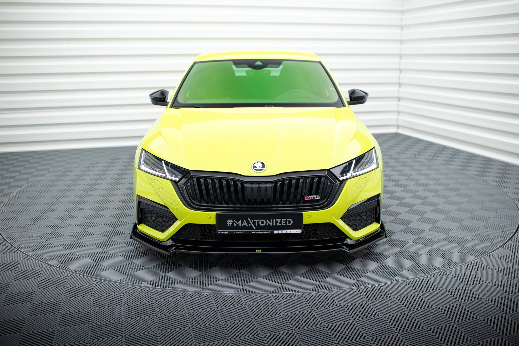 Lip Delantero V.2 + Flaps Skoda Octavia RS Mk4