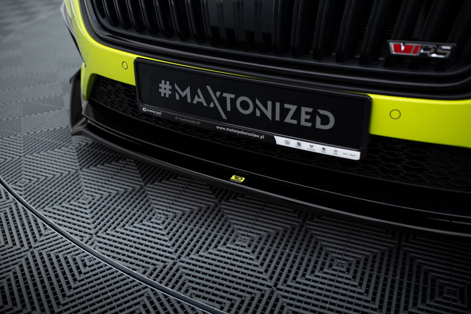 Lip Delantero V.2 + Flaps Skoda Octavia RS Mk4