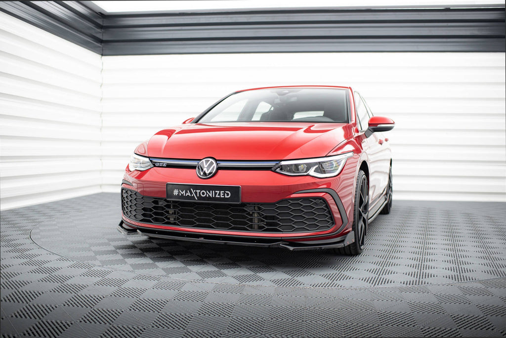 Front Lip V.2 + Flaps Volkswagen Golf GTI / GTE / GTD / R-Line Mk8
