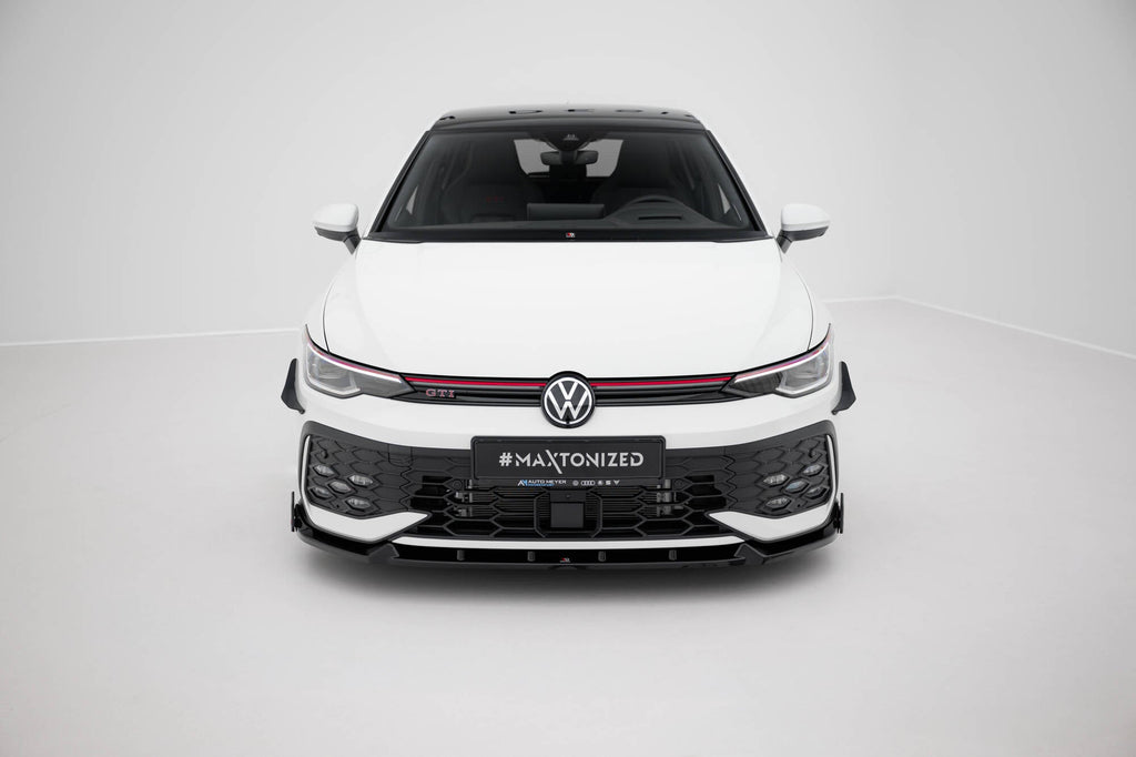 Lip Delantero V.2 + Flaps Volkswagen Golf GTI / GTE / R-Line Mk8 Facelift