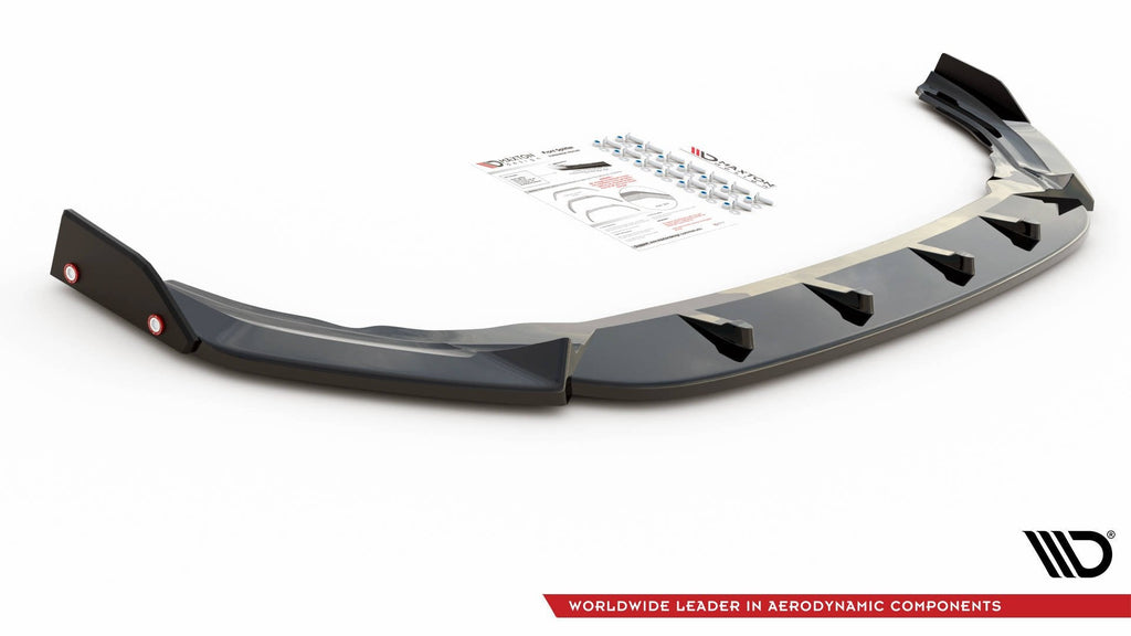Lip Delantero V.2 + Flaps Volkswagen Golf R Hatchback / Variant Mk8