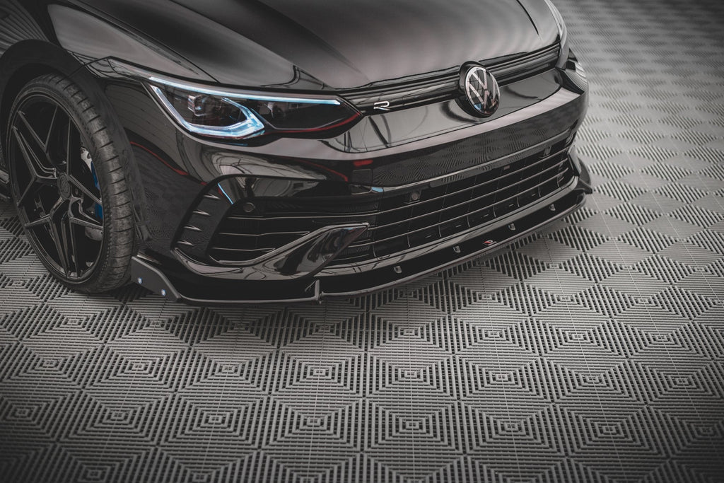 Lip Delantero V.2 + Flaps Volkswagen Golf R Hatchback / Variant Mk8