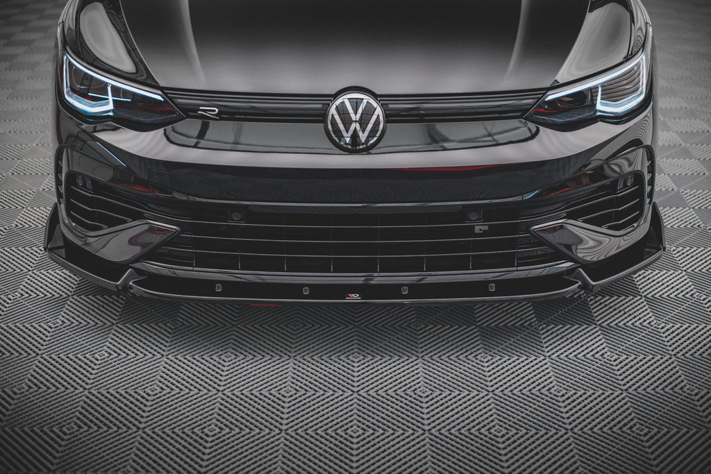 Lip Delantero V.2 + Flaps Volkswagen Golf R Hatchback / Variant Mk8