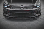 Lip Delantero V.2 + Flaps Volkswagen Golf R Hatchback / Variant Mk8