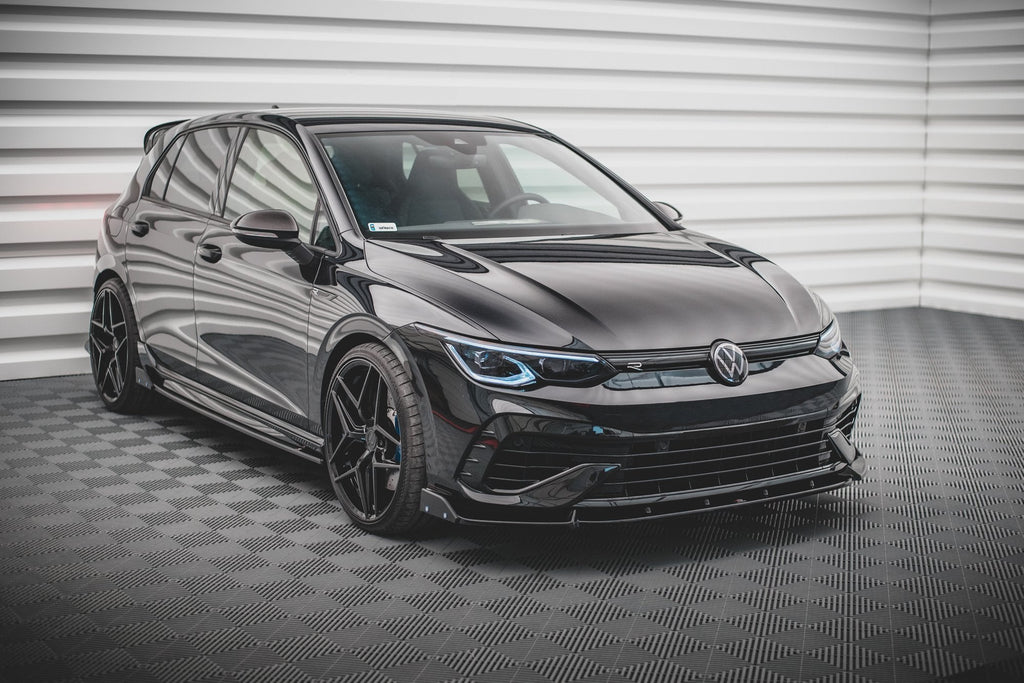 Lip Delantero V.2 + Flaps Volkswagen Golf R Hatchback / Variant Mk8