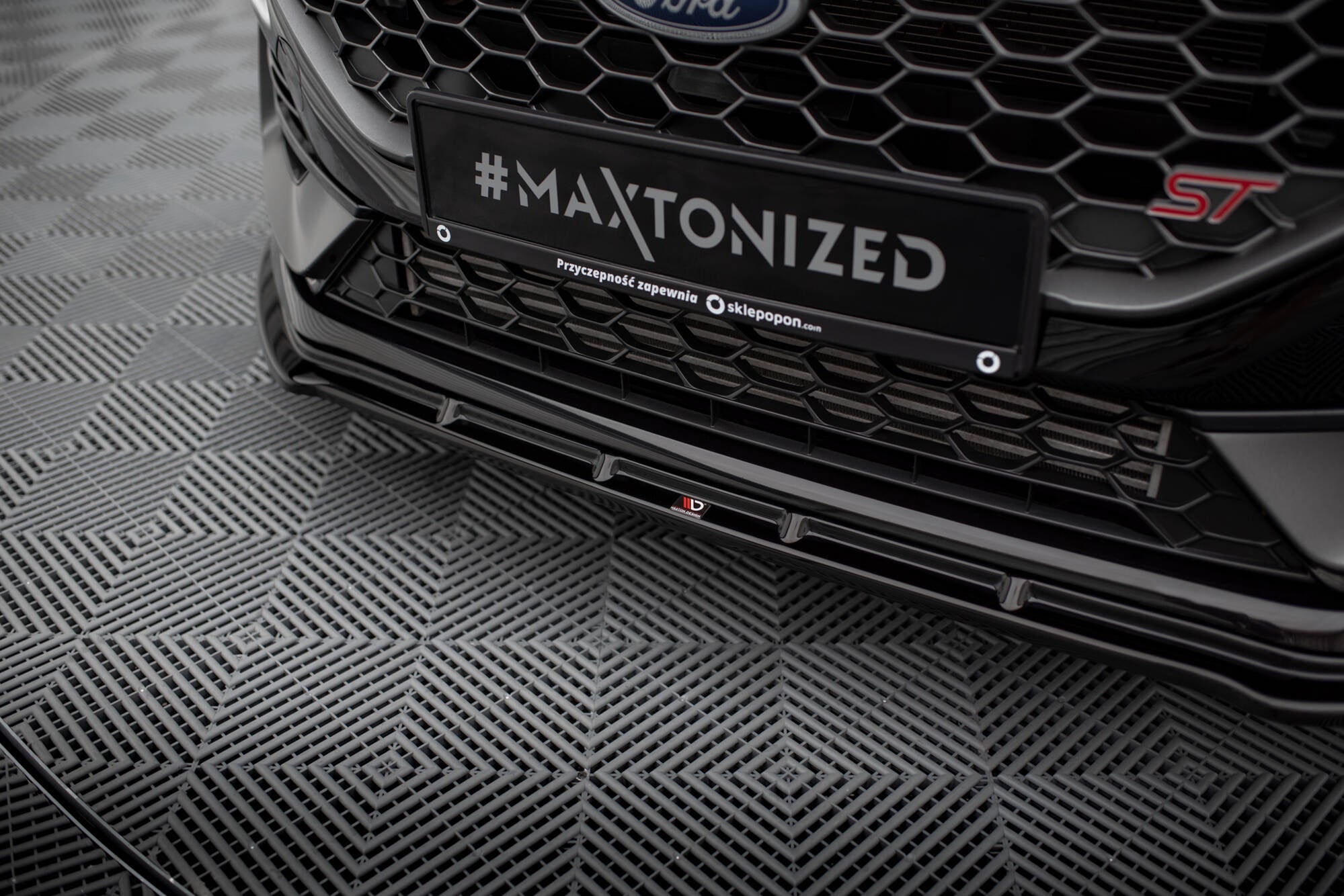 Lip delantero V.2 Ford Fiesta ST / ST-line Mk8 Facelift