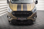 Front lip V.2 Ford Transit Custom Mk1 Facelift / Tourneo Custom Mk1 Facelift