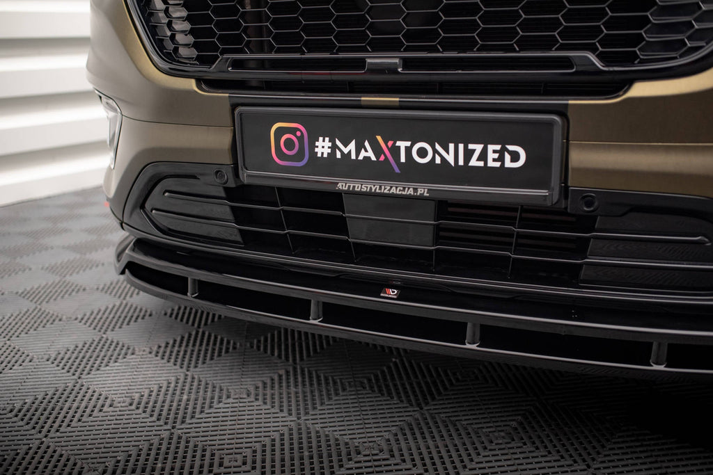 Front lip V.2 Ford Transit Custom Mk1 Facelift / Tourneo Custom Mk1 Facelift