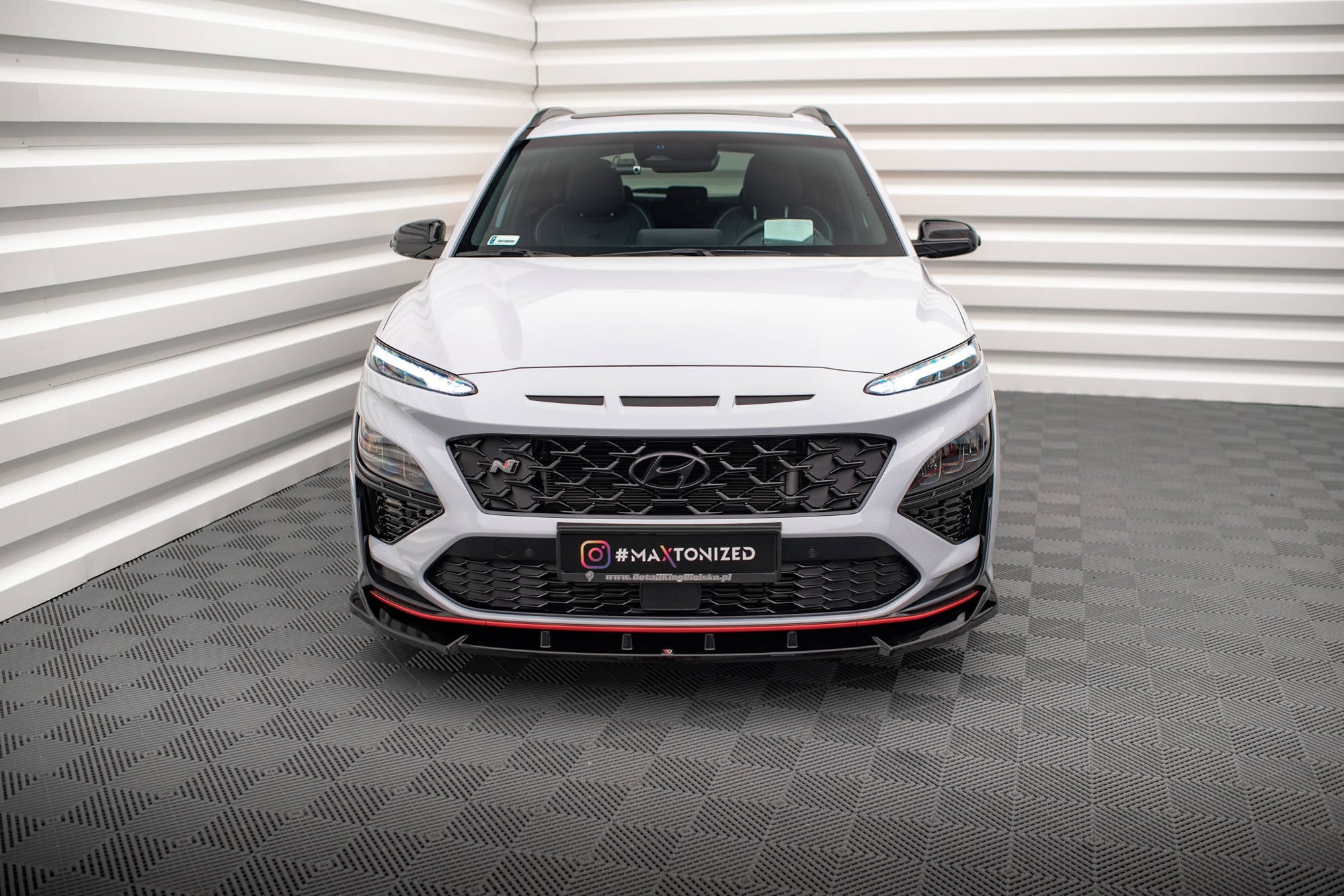 Lip delantero V.2 Hyundai Kona N Mk1