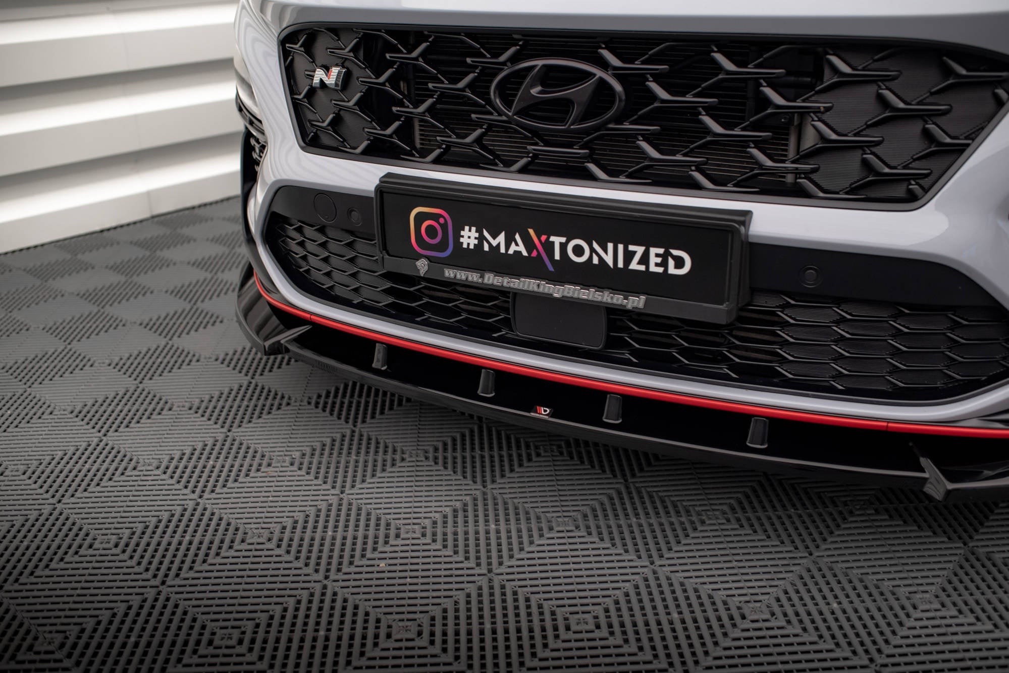 Lip delantero V.2 Hyundai Kona N Mk1