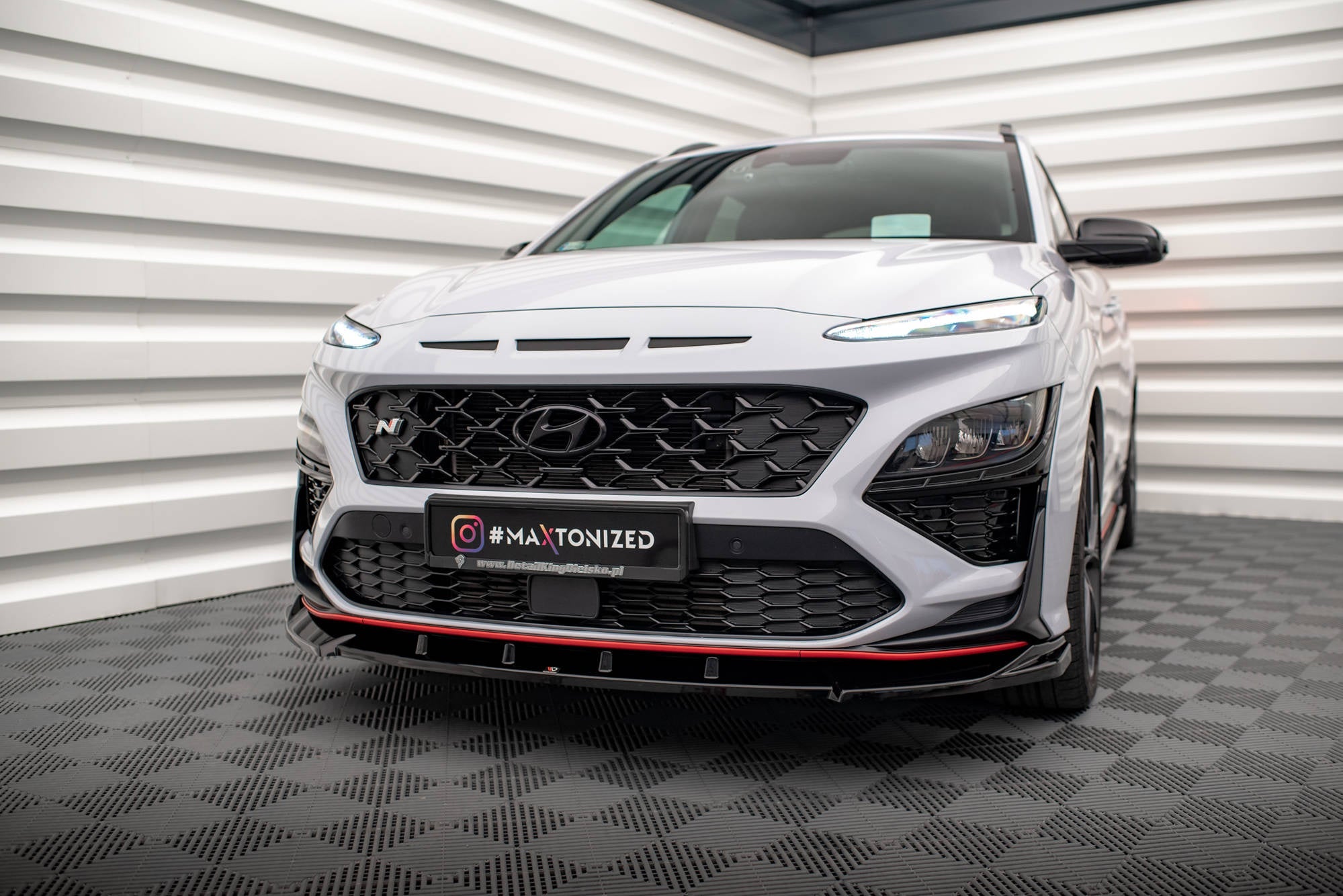 Lip delantero V.2 Hyundai Kona N Mk1