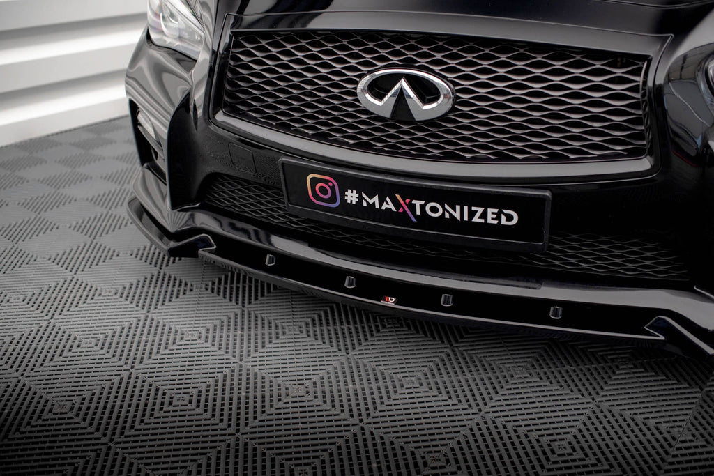Front Lip V.2 Infiniti Q50 S Mk1