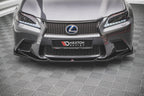 Front lip V.2 Lexus GS F-Sport Mk4 (L10)