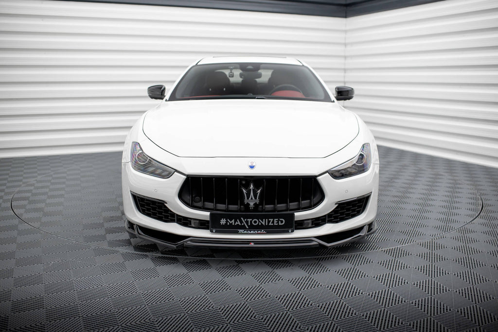 Front lip V.2 Maserati Ghibli Mk3 Facelift