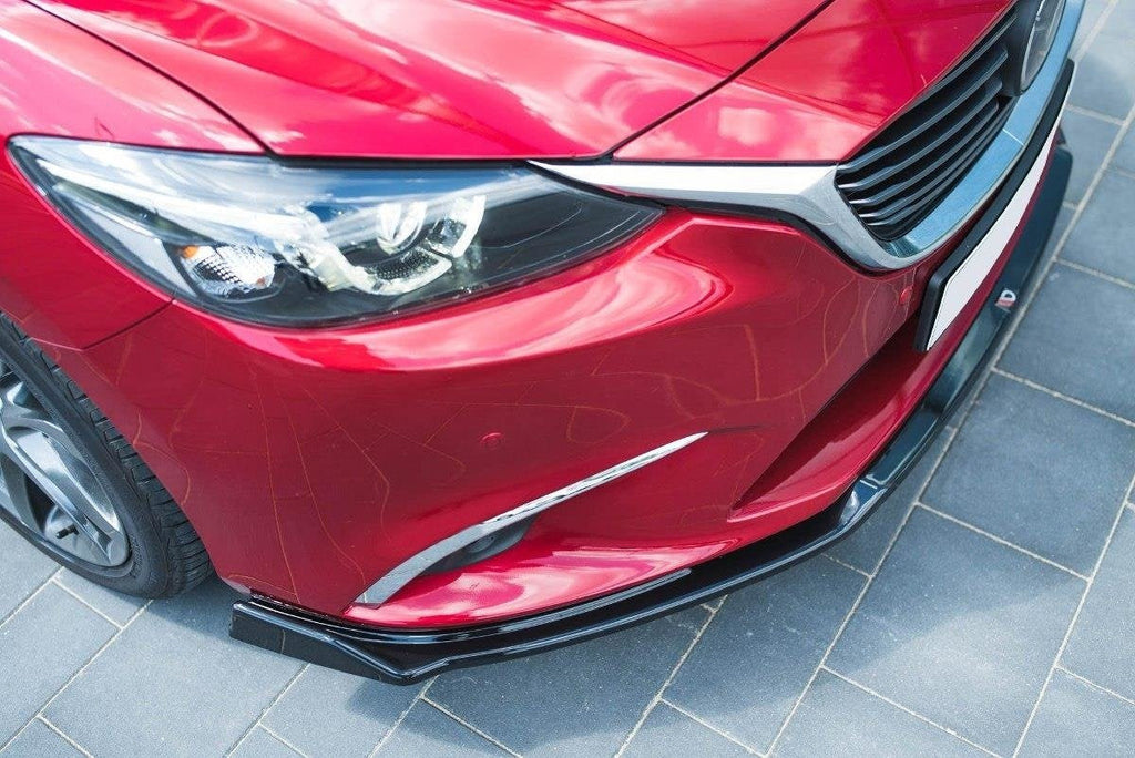 Front lip V.2 Mazda 6 GJ (Mk3) Facelift
