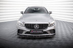 Front Lip V.2 Mercedes-AMG C43 Coupé / Cabriolet / Sedan / Estate C205 / A205 / W205 / S205 Facelift