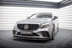 Front Lip V.2 Mercedes-AMG C43 Coupé / Cabriolet / Sedan / Estate C205 / A205 / W205 / S205 Facelift