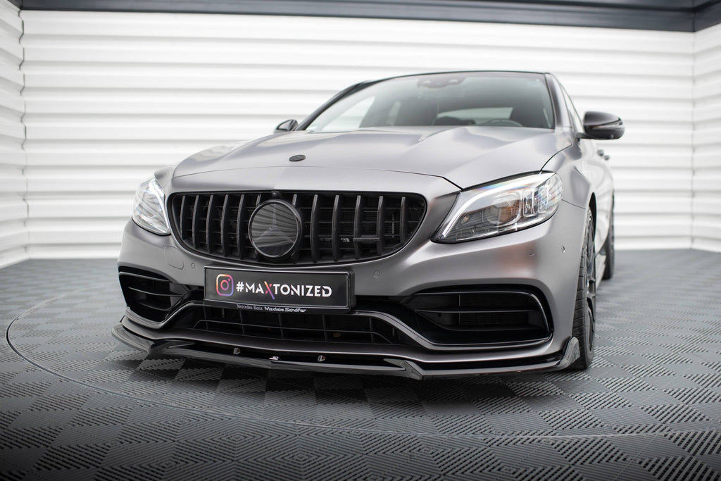 Front splitter V.2 Mercedes-AMG C63 Sedan / Estate W205 Facelift