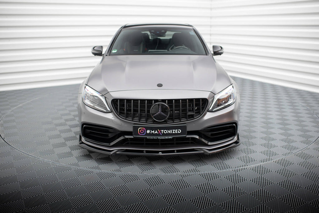 Front splitter V.2 Mercedes-AMG C63 Sedan / Estate W205 Facelift