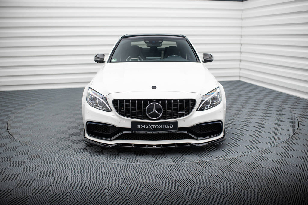 Lip delantero V.2 Mercedes-AMG C63 Berlina / Sedán / Familiar W205 / S205