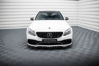 Lip delantero V.2 Mercedes-AMG C63 Berlina / Sedán / Familiar W205 / S205