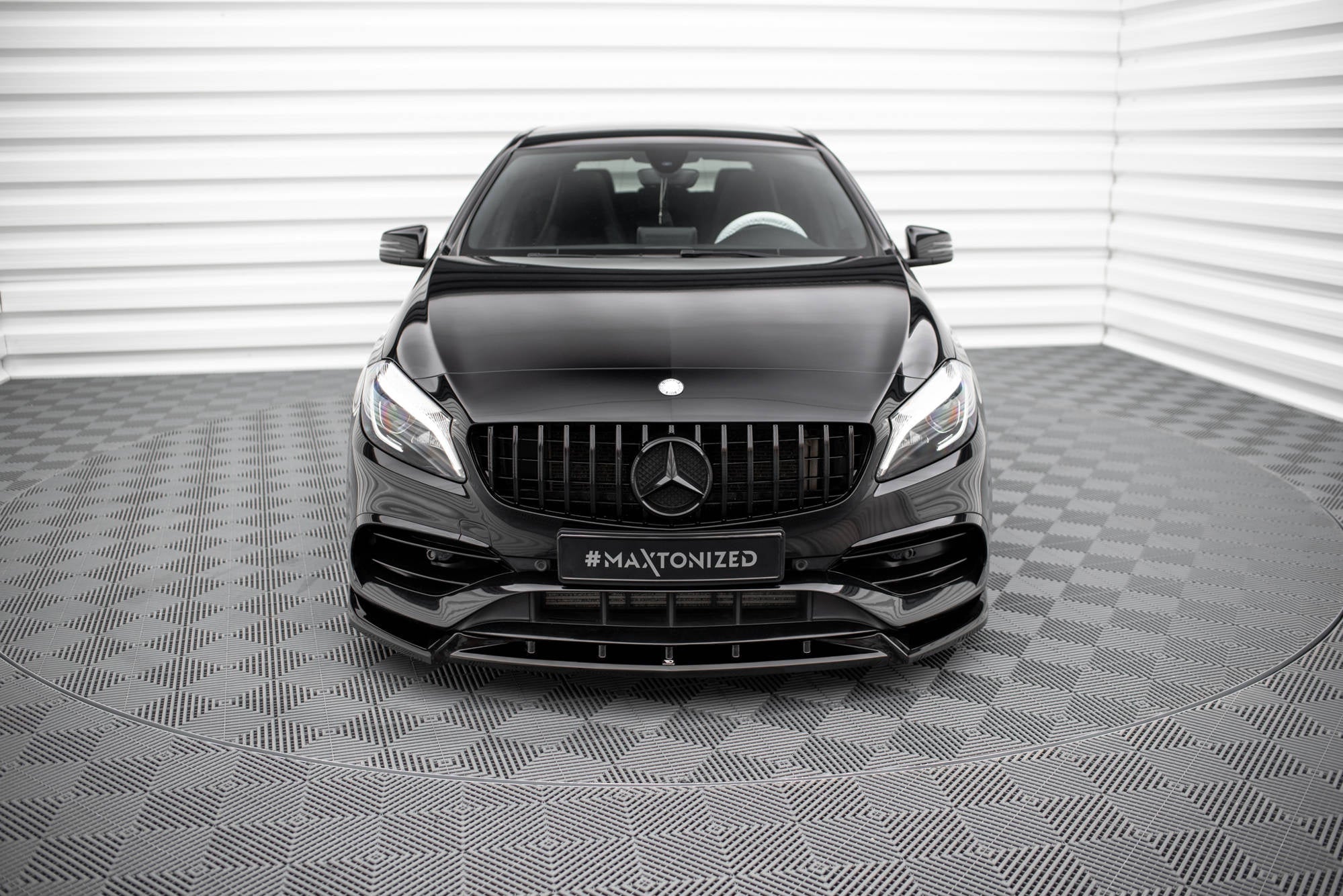 Lip delantero V.2 Mercedes-Benz Clase A AMG-Line W176 Facelift