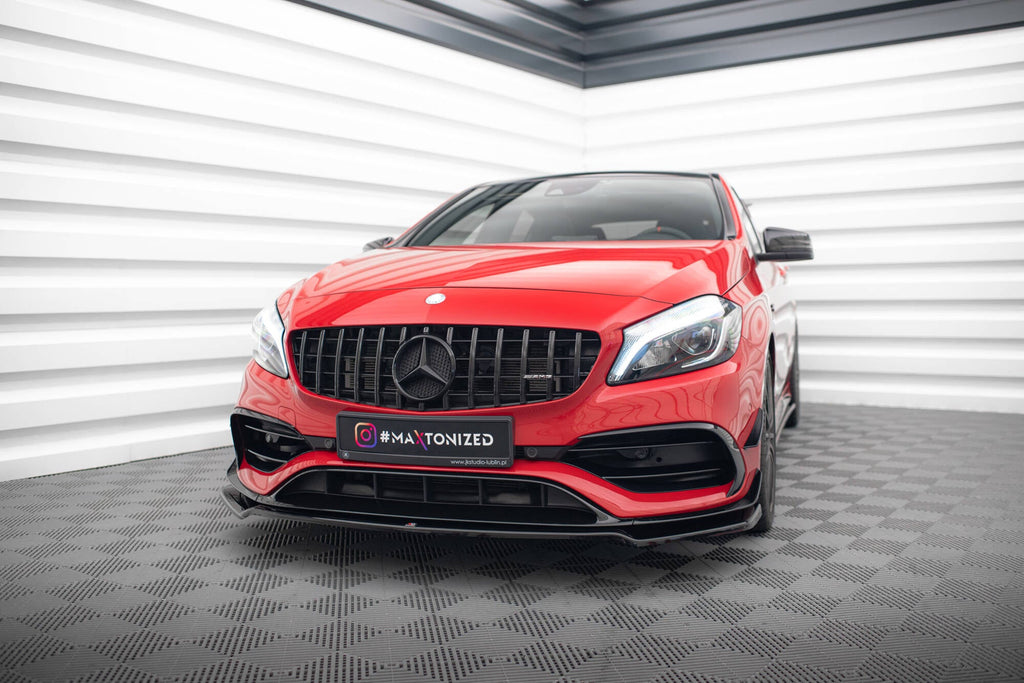 Front Lip V.2 Mercedes-Benz A45 Aero W176 Facelift