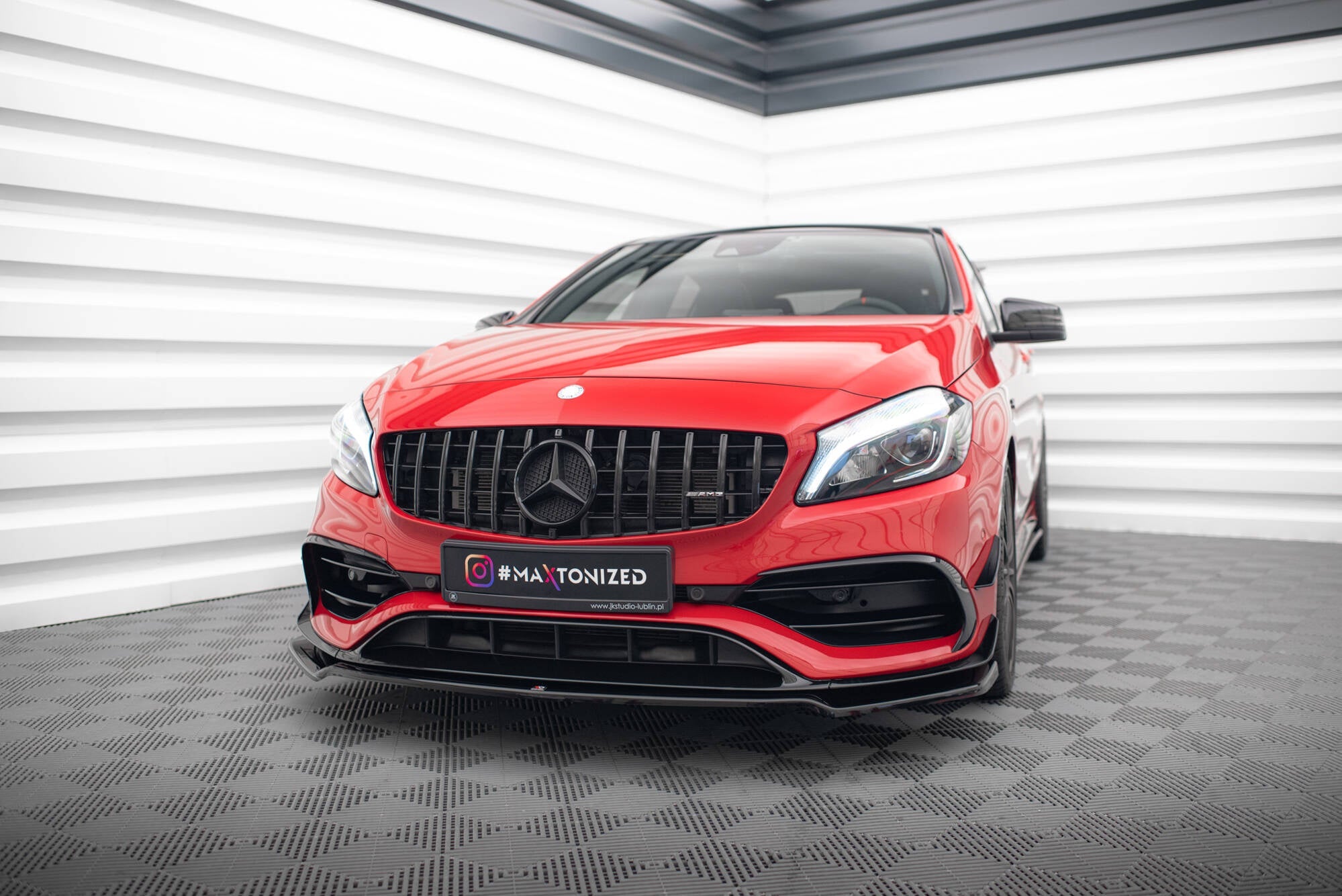 Lip delantero V.2 Mercedes-Benz Clase A45 Aero W176 Facelift