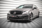 Lip delantero V.2 Mercedes-Benz Clase C Coupé / Berlina / Sedán / Familiar AMG-Line C204 / W204 Facelift / S204 Facelift