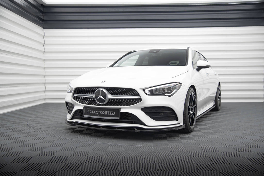Front lip V.2 Mercedes-Benz CLA A35 AMG / AMG-Line C118